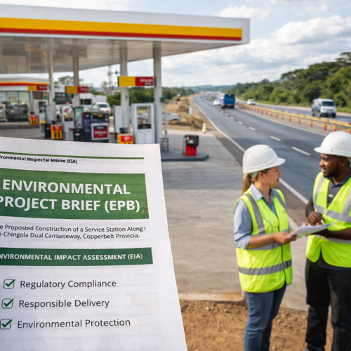 Construction of a Service Station